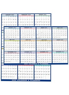 Generic 2025 Dry Erase Calendar For Wall, Erasable Whiteboard Calendar 2025 With 2 Pen, 24 X 36 Inch Monthly Wall Planner, Double-sided Dry Erase Board Calendar 2025 For Offices Home  - Image 1