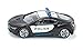 Siku 1533 BMW i8 US Police Car MetalPlastic BlackWhite Versatile Toy Vehicle for Children - Image 3