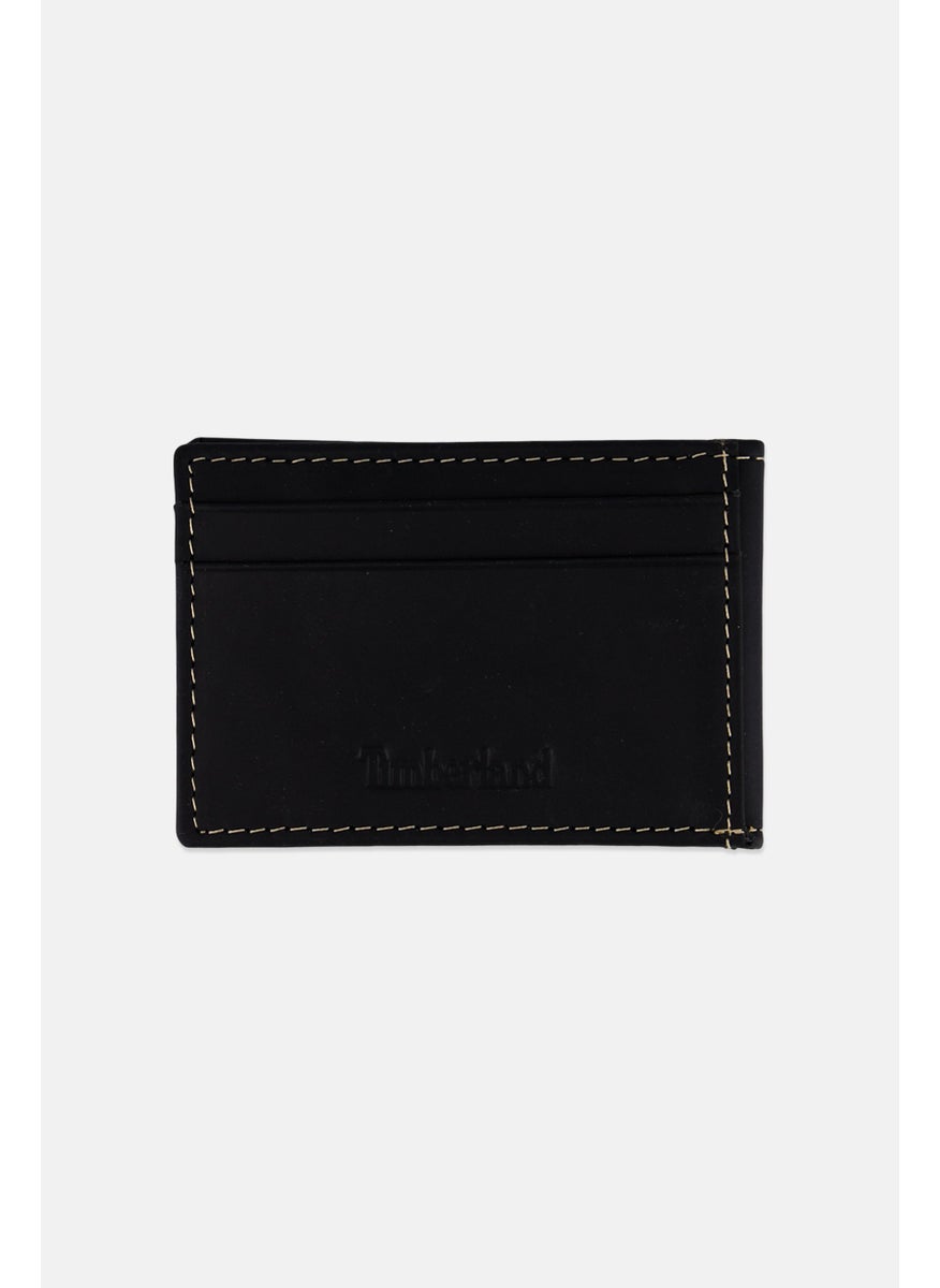 Timberland Men Flip Clip Card Holder 8 H x 11 L x 1 W cm, Black  - Image 1