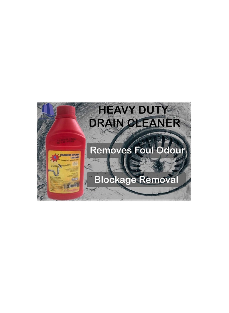 Heavy Duty Drainage Removing & Cleaning Expert for Drainage Pipes Septic Tanks Clogs & Sink 500 Grams - Image 3