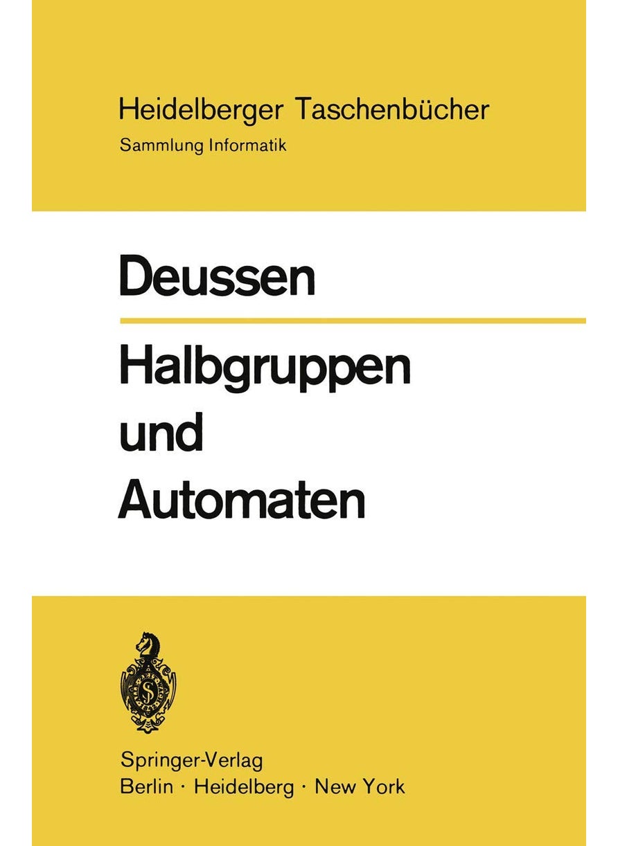 Halbgruppen und Automaten 