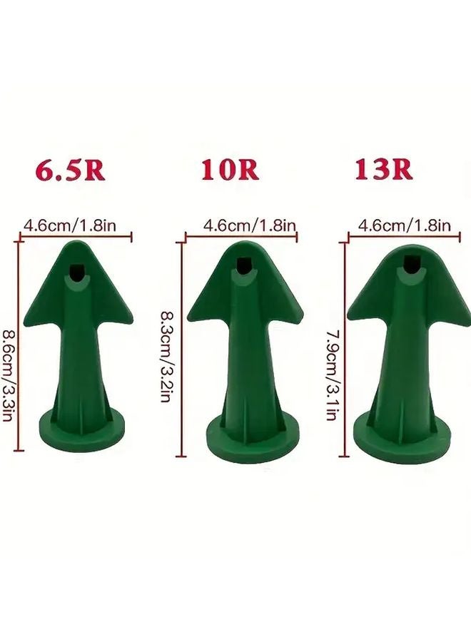 3pcs Green Multi Functional Gap Sealer Set With Glue Gun Nozzles For Doors Windows - Image 4