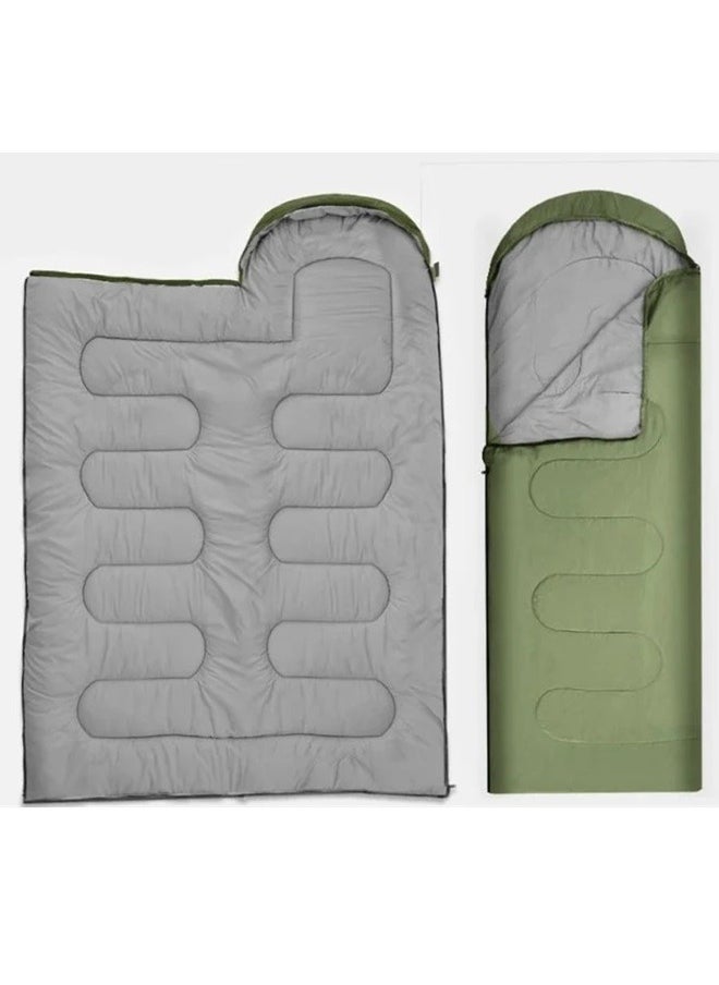 Camping Sleeping Bag Ultra Light Fluffy with Compression Bag for Traveling and Hiking