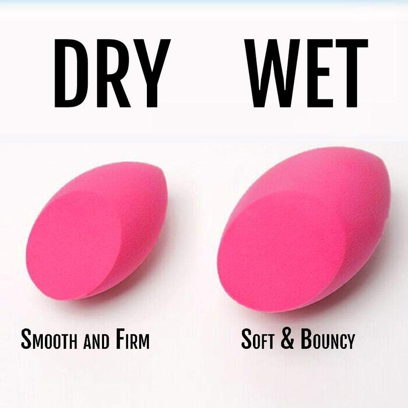 BaeBlu Latex-Free & Vegan Hypoallergenic Beauty Sponge For Powder, Cream or Liquid Application, One Piece Makeup Blender - Image 2