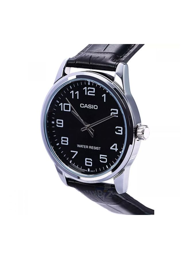 CASIO Men Water Resistant Analog Watch MTP-V001L-1B - 38 mm - Black - Image 4