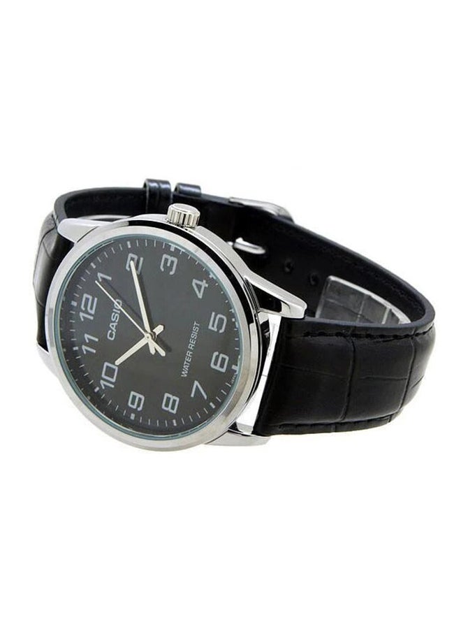CASIO Men Water Resistant Analog Watch MTP-V001L-1B - 38 mm - Black - Image 5