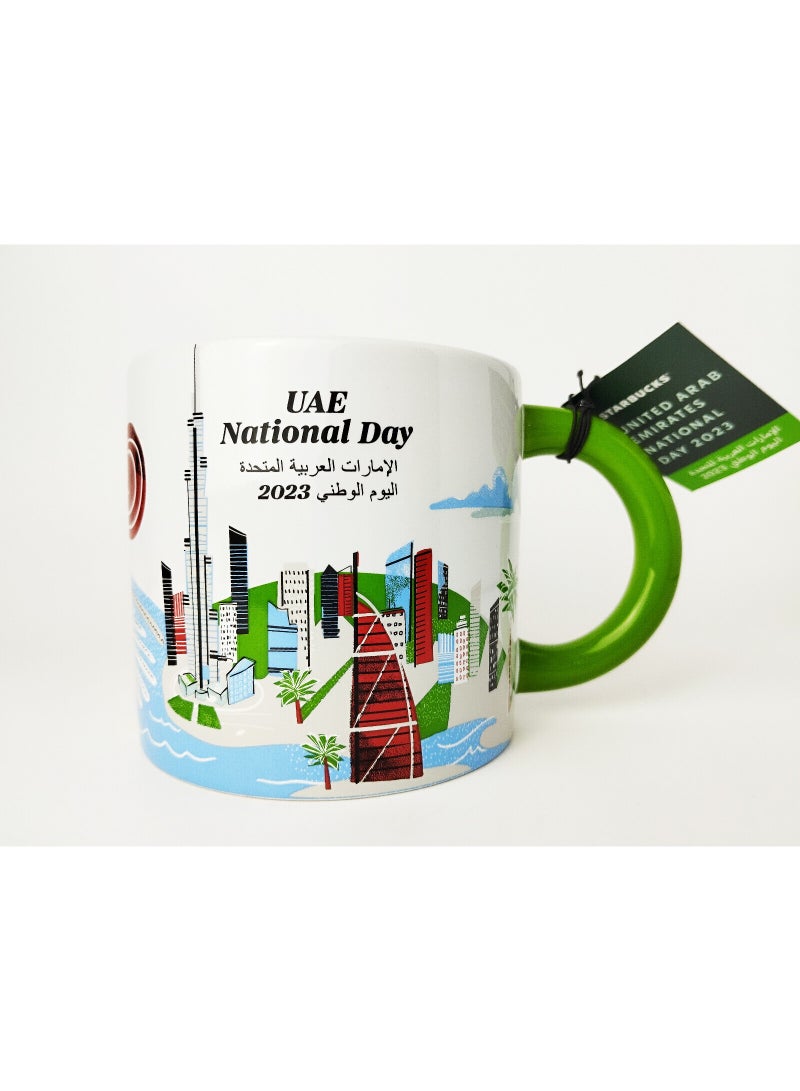 ستاربكس كوب ستاربكس الإمارات العربية المتحدة اليوم الوطني لدولة الإمارات العربية المتحدة 2023 - 355 مل (12 أونصة) - Image 1