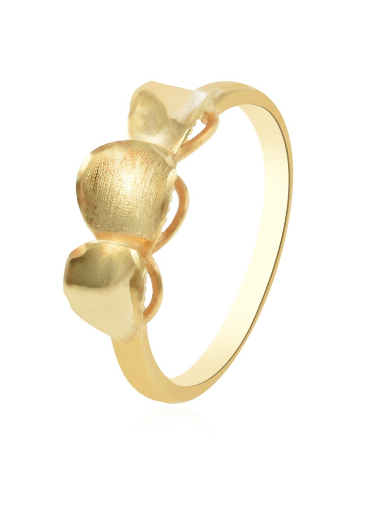 BAFLEH JEWELLERY A Bold Statement: Stylish 18K Gold Rings for Modern Wearers - Image 1
