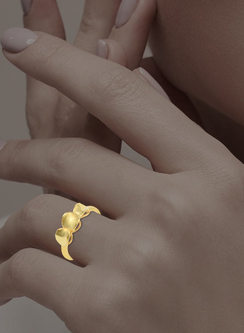 BAFLEH JEWELLERY A Bold Statement: Stylish 18K Gold Rings for Modern Wearers - Image 3