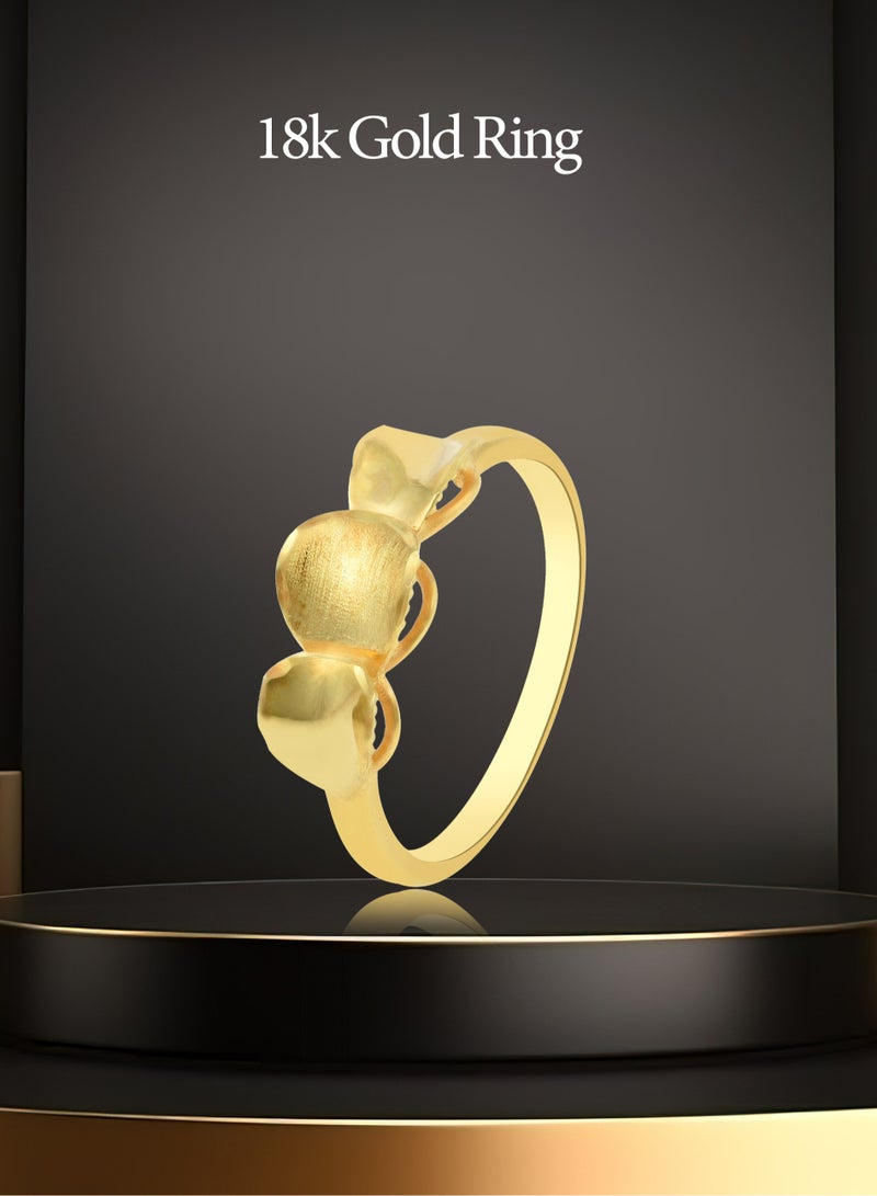 BAFLEH JEWELLERY A Bold Statement: Stylish 18K Gold Rings for Modern Wearers - Image 4