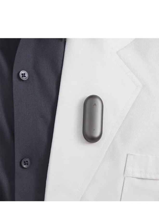 PLAUD مسجل صوت ذكي قابل للارتداء NotePin، تحكم عبر التطبيق، نسخ وتلخيص مدعوم بتقنية ChatGPT - Image 4