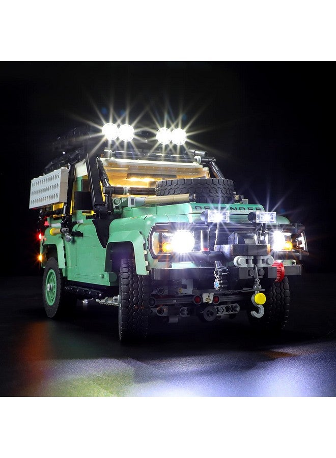 BRIKSMAX Led Lighting Kit For Lego10317 Land Rover Classic Defender 90 Compatible With Lego Icons Building Blocks Model Not Include Lego Set - Image 3