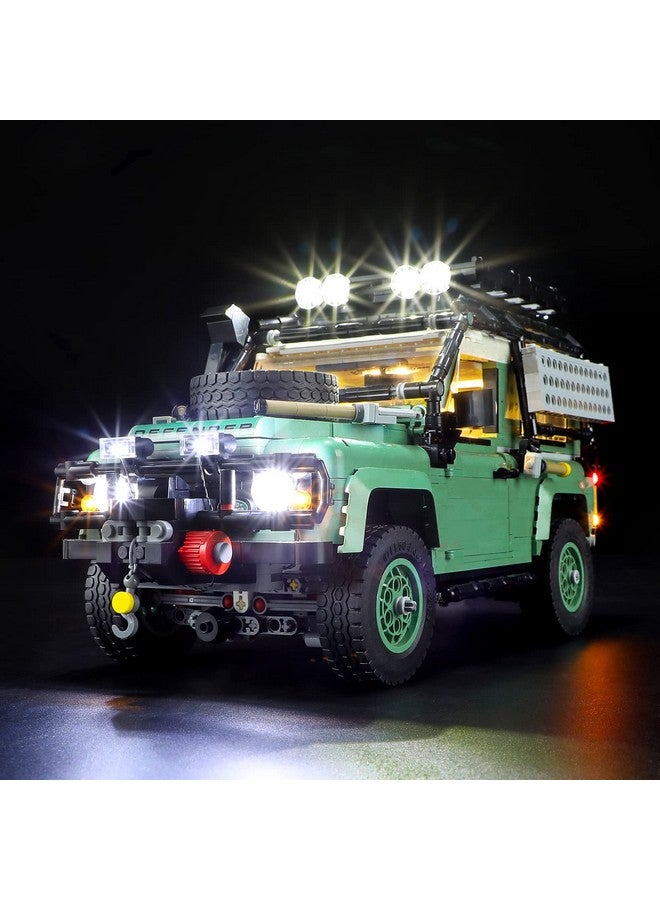 BRIKSMAX Led Lighting Kit For Lego10317 Land Rover Classic Defender 90 Compatible With Lego Icons Building Blocks Model Not Include Lego Set - Image 2