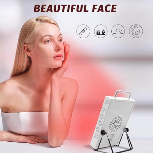 BeQuest: Quest For More BeQuest Red Light For Body, 660Nm 850Nm Near Infrared Light Lamp Panel With 40Pcs Dual Chips, Flexible & Moveable Red Light Lamp For Face,Knee,Back - Image 5