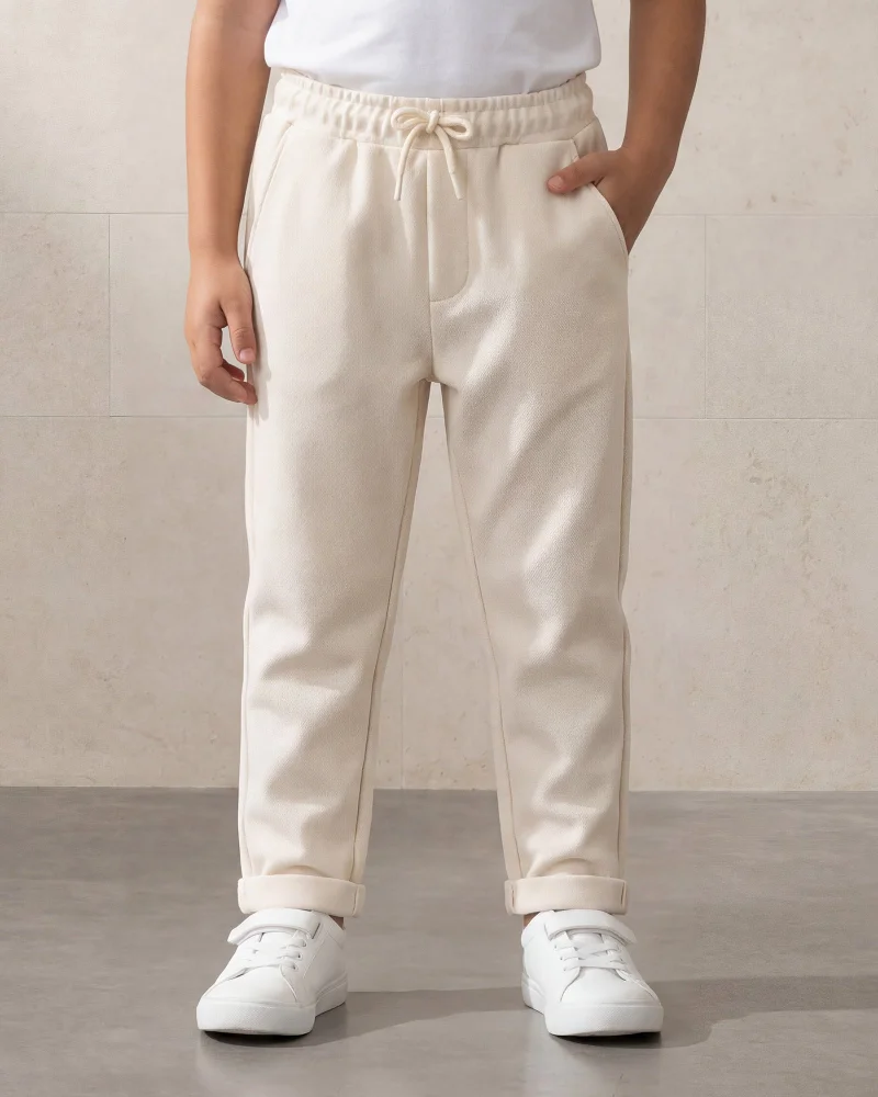Redtag Boys Beige Pique Actie Pants