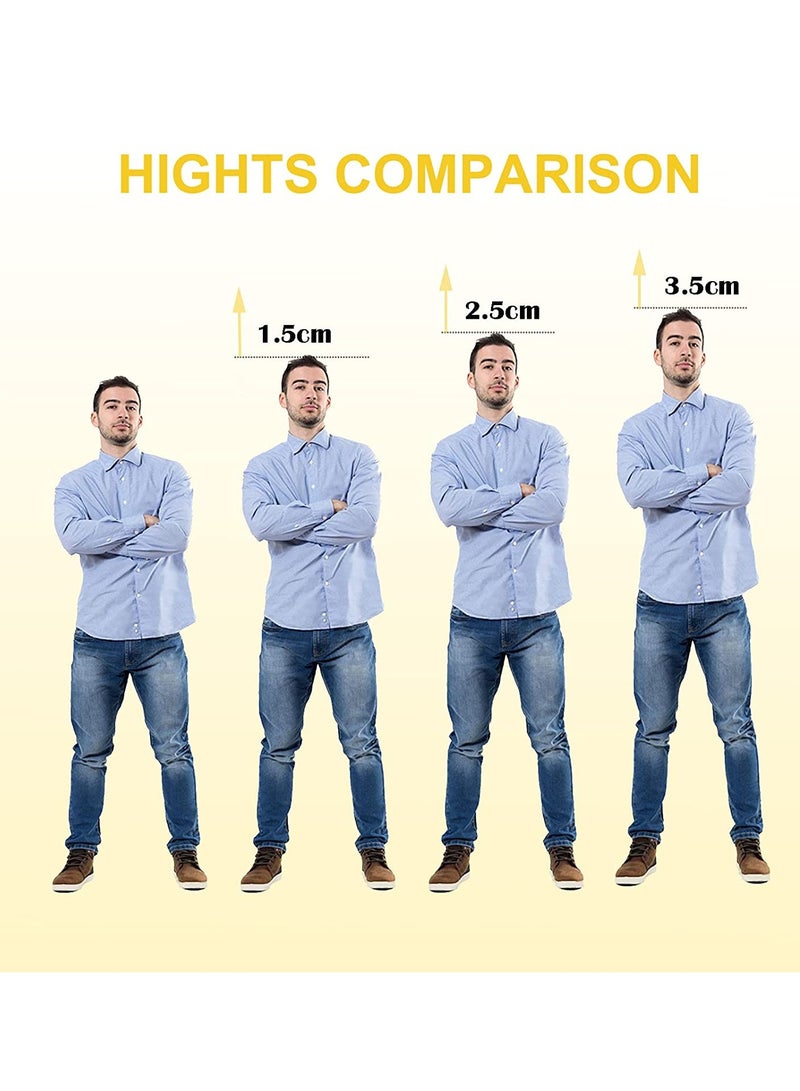 KASTWAVE Plantar Fasciitis Arch Support Insoles for Men and Women, 3/4 Length Hard Orthotics Shoe Inserts with Deep Heel Cup for Flat FeetRelieve Foot, Arch and Heel Spur Pain (3 CM) - Image 3