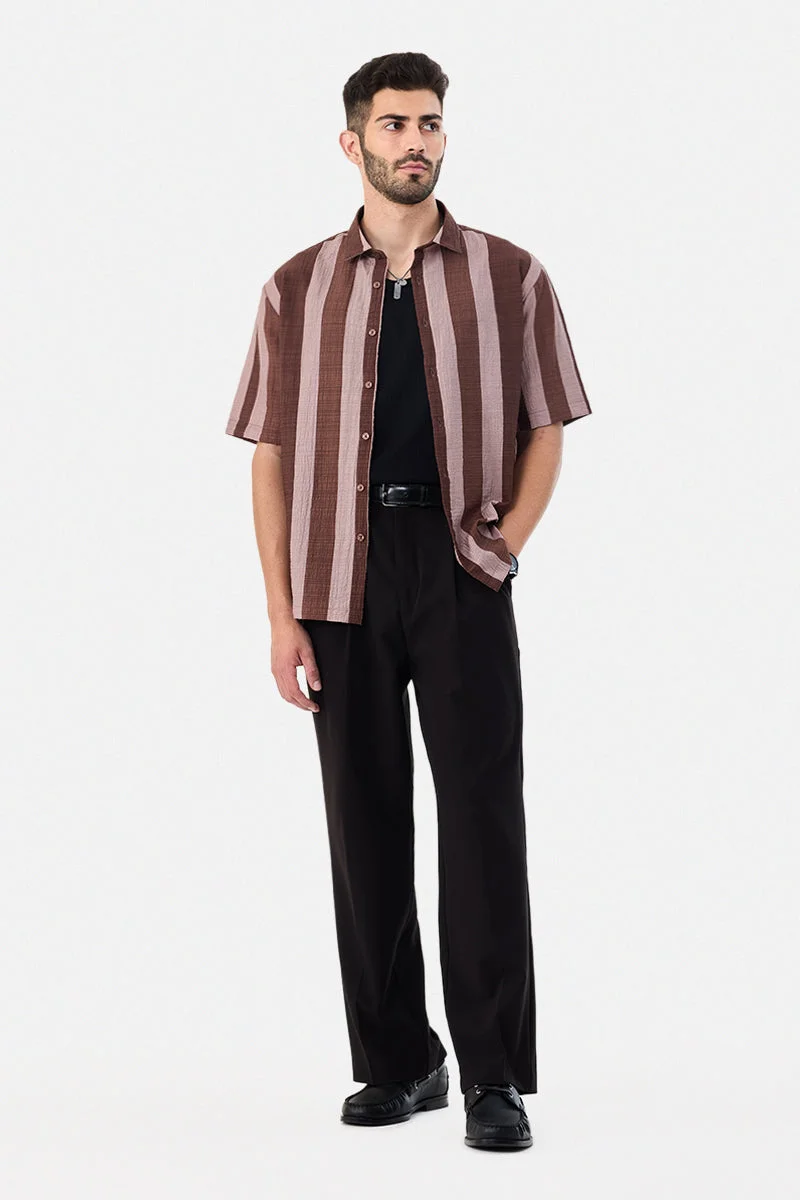 SNITCH Box Fit Stripes Shirt