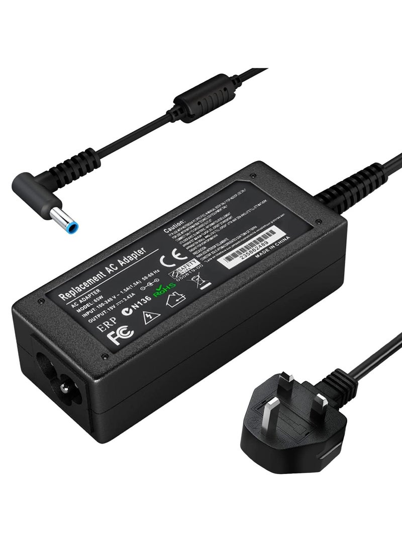 Green Tiger 45W 19.5V 2.31A AC Adapter Laptop Charger for HP, Notebook Power Supply with Power Cord Compatible with HP 45W Elitebook Folio, Spectre Ultrabook,Pavilion Touchsmart and More(4.5mm X 3mm) - Image 1