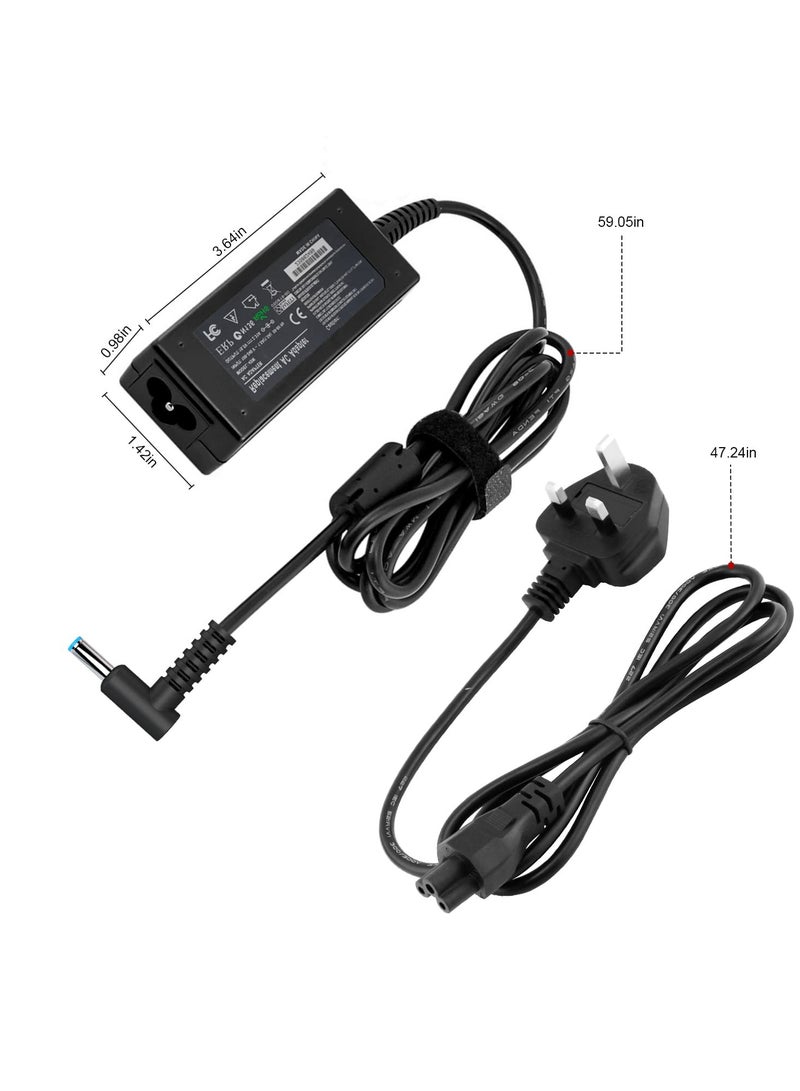 Green Tiger 45W 19.5V 2.31A AC Adapter Laptop Charger for HP, Notebook Power Supply with Power Cord Compatible with HP 45W Elitebook Folio, Spectre Ultrabook,Pavilion Touchsmart and More(4.5mm X 3mm) - Image 5