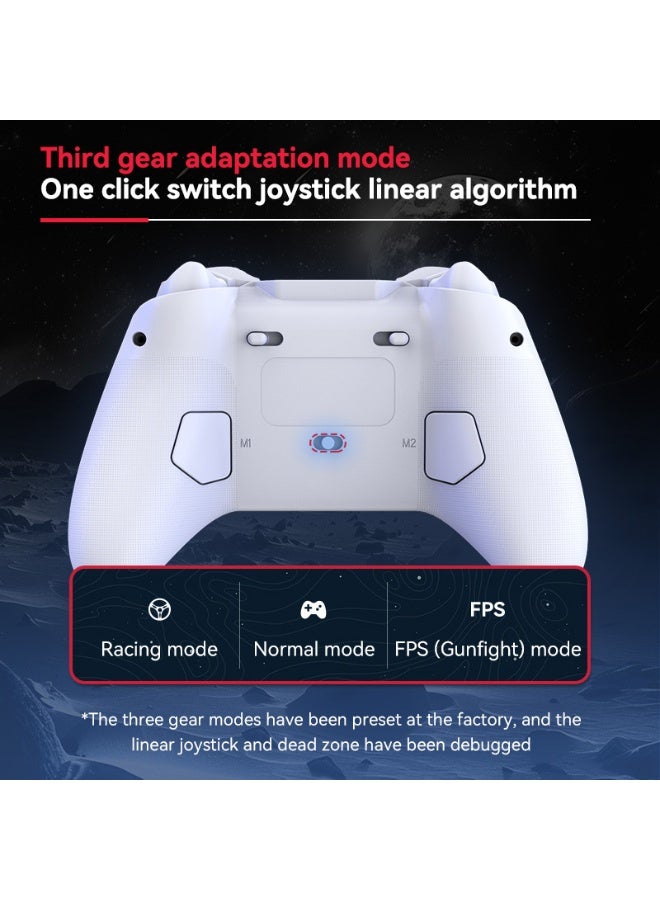 BSP Classic Gamepad Z03 Wireless Game Controller for iOS, Android, Windows, Mac, Switch, PS Remote Play, Xbox Cloud, Steam Link, GeForce Now, MFi Arcade Games, Cloud Gaming with Hall Joystick, Hall Linear Trigger & Micro Triggers, Macro Programming Back Keys, Six-Axis Gyroscope, Adjustable HD Dual Vibration Motors, AUTO One-Click Burst, 800Hz Report Rate - Image 4