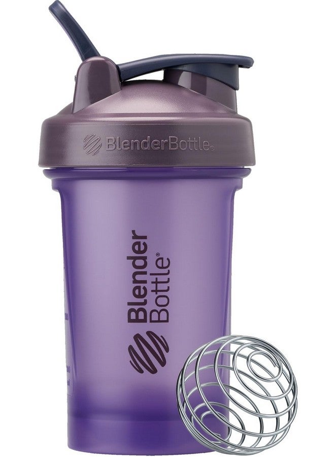 BlenderBottle Classic V2 Shaker Bottle Perfect for Protein Shakes and Pre Workout, 20oz, Full Color Purple - Image 4