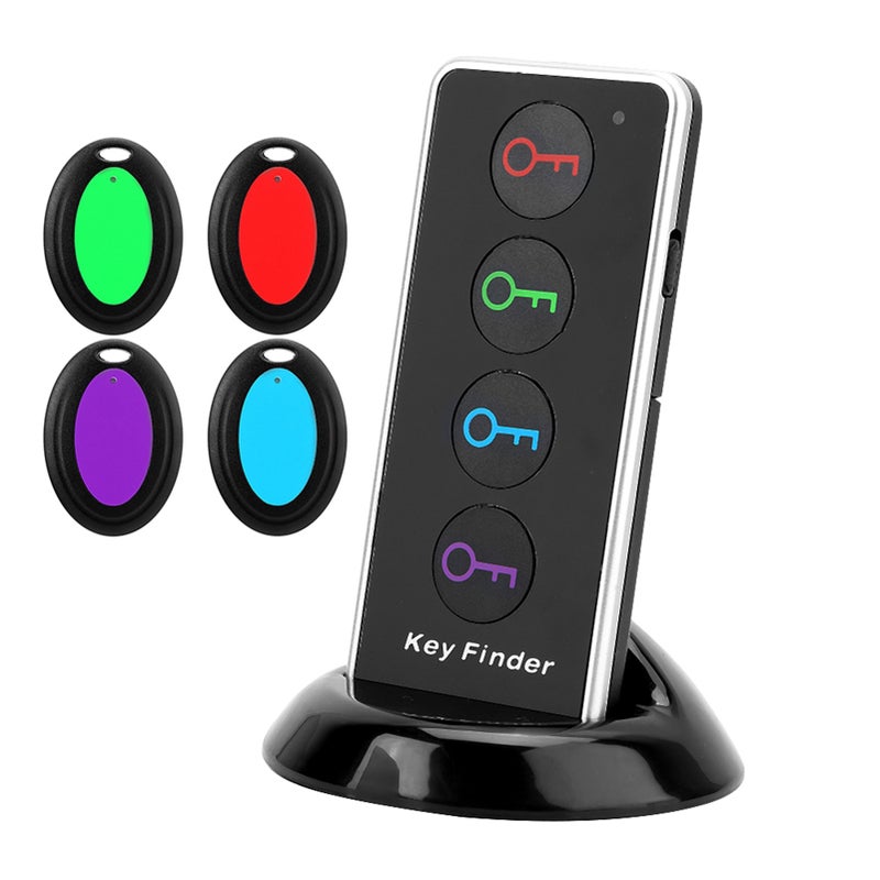 5 Kit Wireless Key Wallet Finder TV Remote Control Locator with 1 Transmitter and 4 Receivers - Image 5