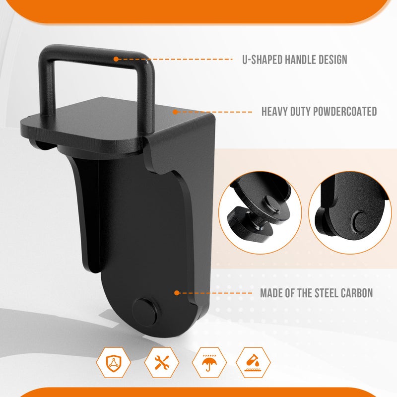 DEEAGLE Shipping Container Jack Lug with U-Shaped Handle, Storage Leveler Booster, Lifter, Accessories Attachment (Pack of 1) - Image 4