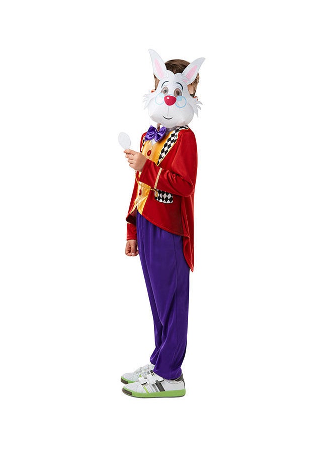 Rubies Costume Official Disney Alicein Wonderland White Rabbit Childs Costume Book Week Character  - Image 2