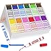 Aigybobo 240 Count Washable Markers Bulk 12 Assorted Colors Broad Line Conical Tip Coloring Markers for Kids Markers Bulk Pack for Classroom School Art Supplies Back to School Supplies - Image 3
