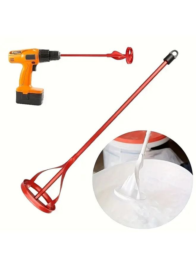 Heavy Duty Paint Mixer with Ergonomic Handle One Piece for Paint Plaster Epoxy Resin - Image 2