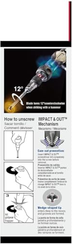 VESSEL USA Official Impact Out Screwdriver with 7pcs bits and Pouch - Image 3