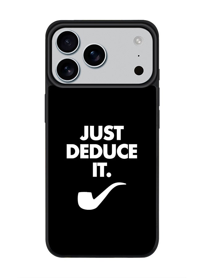 Stylizedd iPhone 17 Pro Max Case, [Compatible with MagSafe] Slim Magnetic cover Phone Case iPhone 17 Pro Max -Just deduce it - Image 1