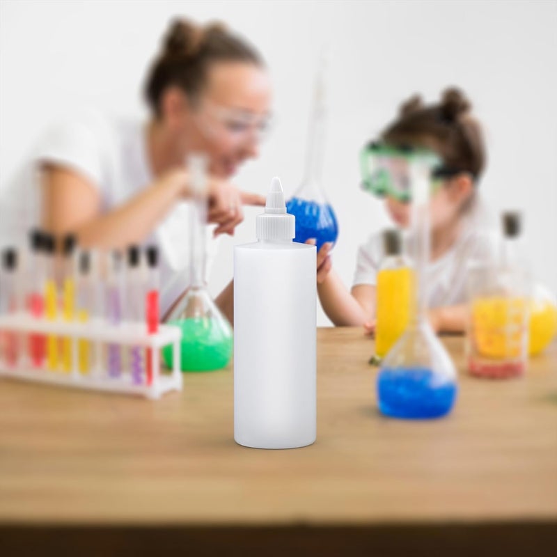 BRIGHTFROM Twist Top Applicator Bottles Squeeze 8 OZ Empty Hair Coloring Plastic Bottles Refillable Leak Proof  OpenClose Nozzle  Multi Purpose Pack of 3 - Image 3