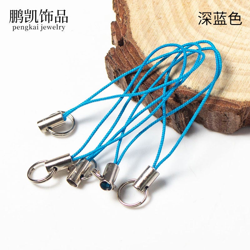 Generic DIY Craft Jewelry Accessories Double Loop Nylon Cord Black [100] - Image 2