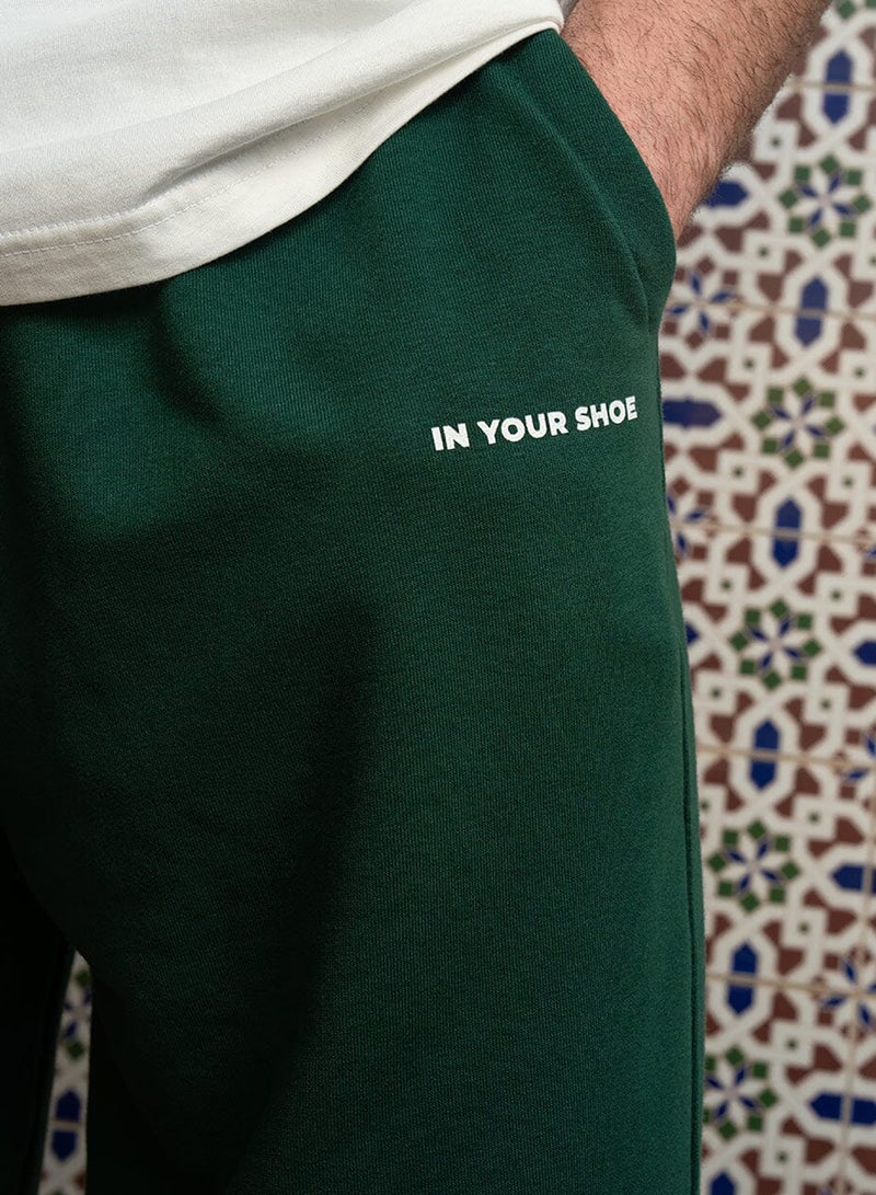 Dark Green Loose Swants