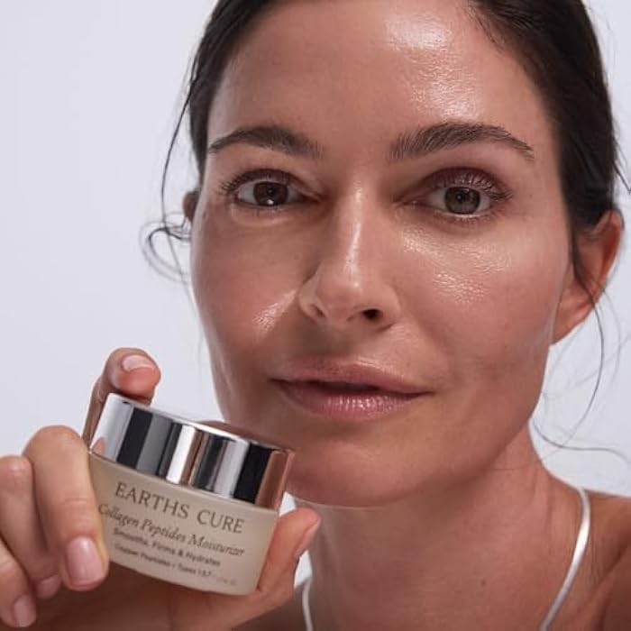EarthsCure Nano Peptide Moisturizer for Face (2oz) - Natural Cream to Hydrate and Smooth. Contains Nano Peptides, Anti-Oxidants & Hyaluronic Acid to Lift and Plump. For Sensitive Skin. - Image 2