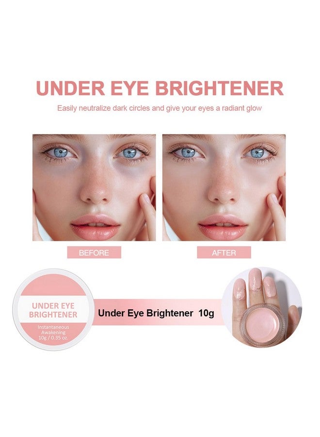 teerova Under Eye Brightener, Concealer Full Coverage for Dark circles, Lightweight Radiant Cream Under Eye Concealer - Image 2