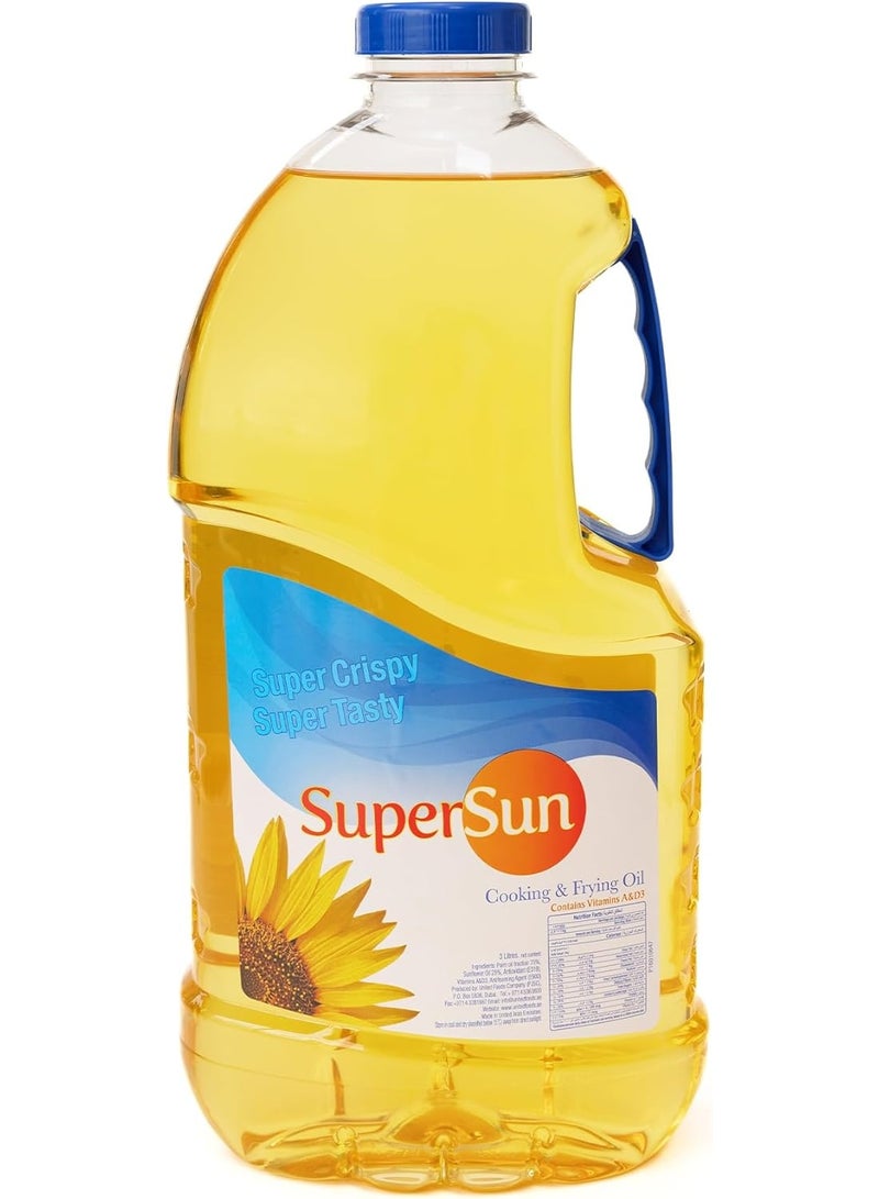 Supersun Cooking Oil 3L - Image 1