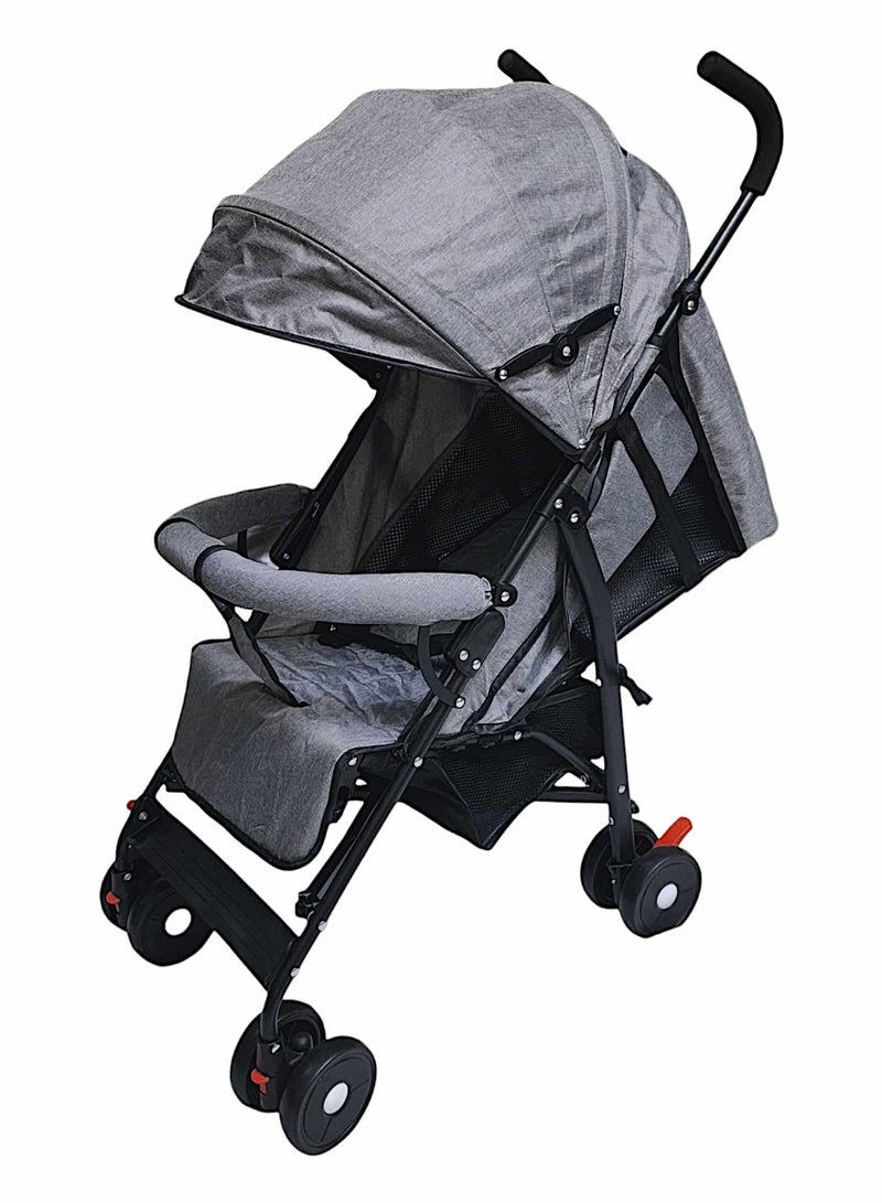 BABYCARA Lightweight Stroller with Adjustable Seat and Convenient Storage Basket - Image 1