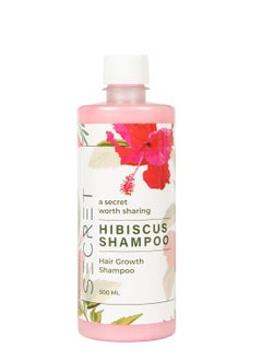 Secret Secret Hibiscus shampoo Free From SLS Parabens And Silicone Improves Hair Growth 500ml  - Image 1