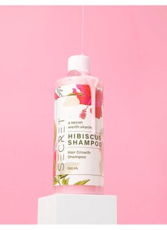 Secret Secret Hibiscus shampoo Free From SLS Parabens And Silicone Improves Hair Growth 500ml  - Image 4