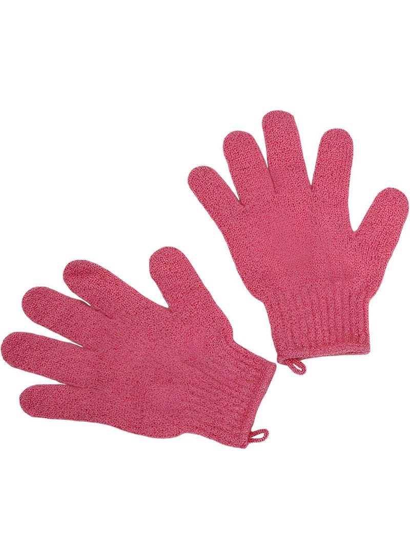 Exfoliating Gloves, 1Pc, Skin Exfoliator for Body, Shower Gloves, Scrub Gloves Exfoliating, Exfoliating Body Scrub Gloves, Loofah Glove, Exfoliation Mitt, Bath Gloves- multicolor - Image 3