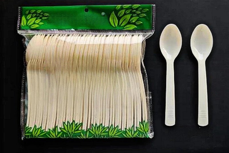 Eco Spoons Set of 50 Pcs Party Pack Reusable PP Plastic Strong and Durable 