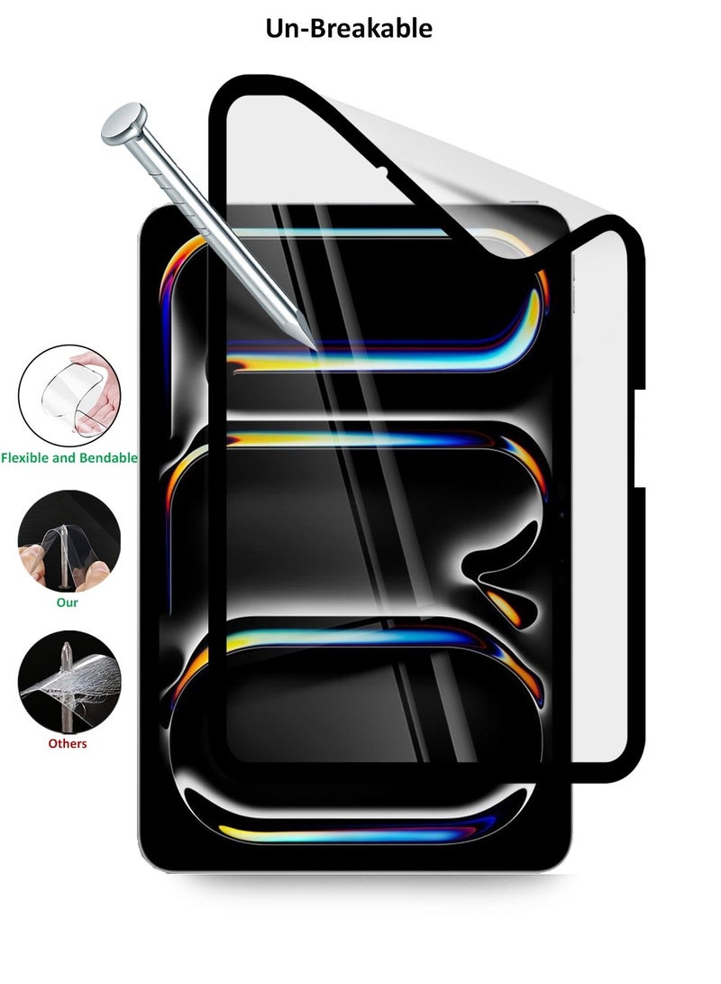 Techie 9D Matte Ceramic Film Screen Protector For Apple iPad Pro 13 Inch M4 2024 - Premium Anti-Fingerprint Shield, Smooth Touch, Bubble-Free Installation  - Image 4