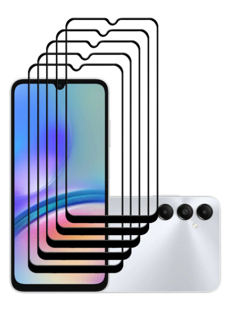 ACLIX 5 Pieces Antistatic ESD Dustproof Premium Quality High Definition Tempered Glass Screen Protector Designed For Samsung Galaxy A05s - Image 1
