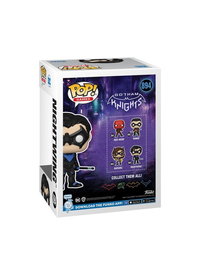 Funko Funko POP! Games: Gotham Knights - Nightwing - Batman - Collectable Vinyl Figure - Gift Idea - Official Merchandise - for Kids & Adults - Video Games Fans - Model Figure for Collectors and Display  - Image 3