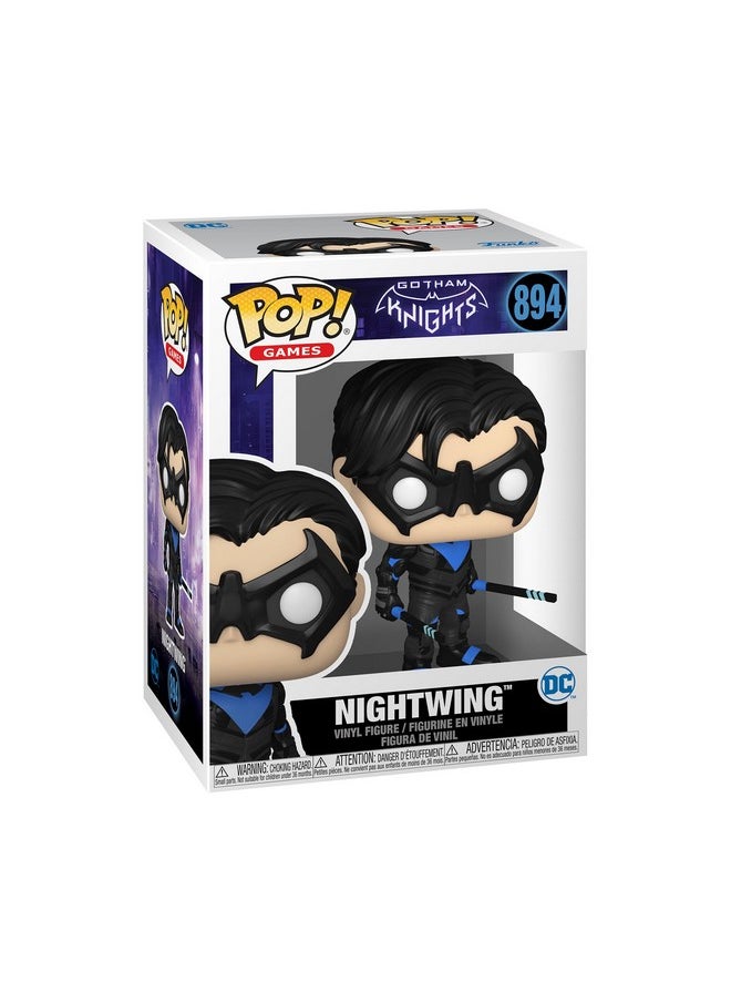 Funko Funko POP! Games: Gotham Knights - Nightwing - Batman - Collectable Vinyl Figure - Gift Idea - Official Merchandise - for Kids & Adults - Video Games Fans - Model Figure for Collectors and Display  - Image 1