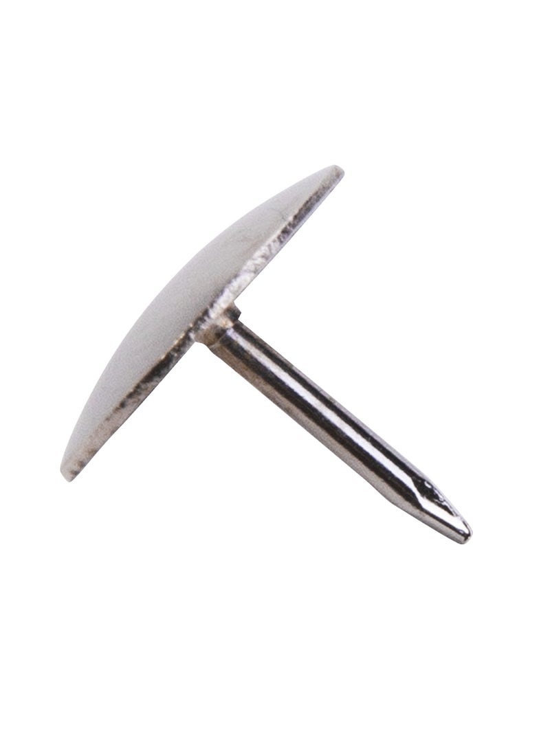 Deli E0022 Thumb Tacks – 10mm Silver Metal - Image 4