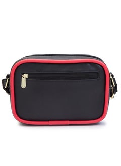 CAPRESE Caprese Gracie Solid Black Faux Leather Medium Sling Bag  - Image 3