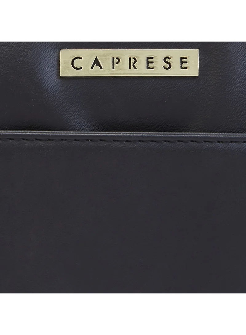 CAPRESE Caprese Gracie Solid Black Faux Leather Medium Sling Bag
